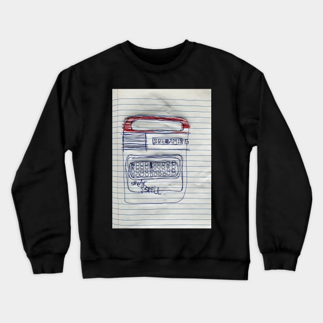 Childhood WHT Crewneck Sweatshirt by Mijumi Doodles